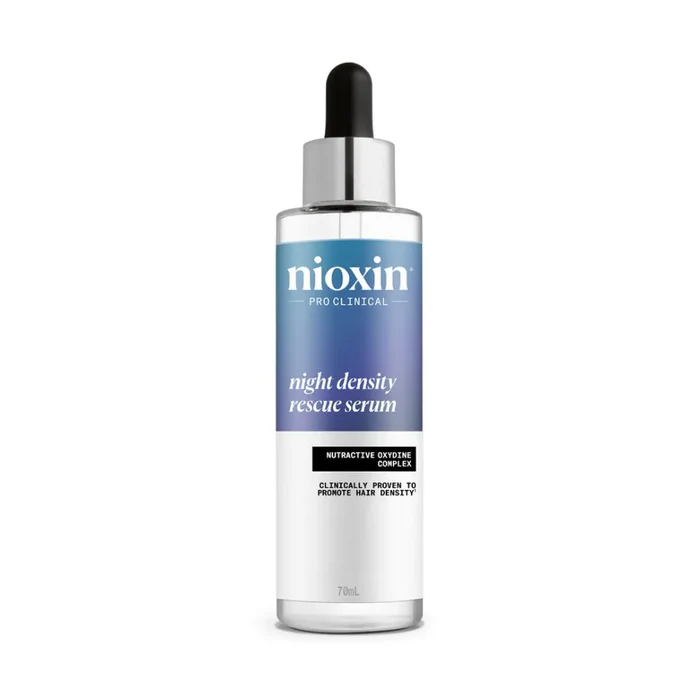 Serum de noche para la densidad.