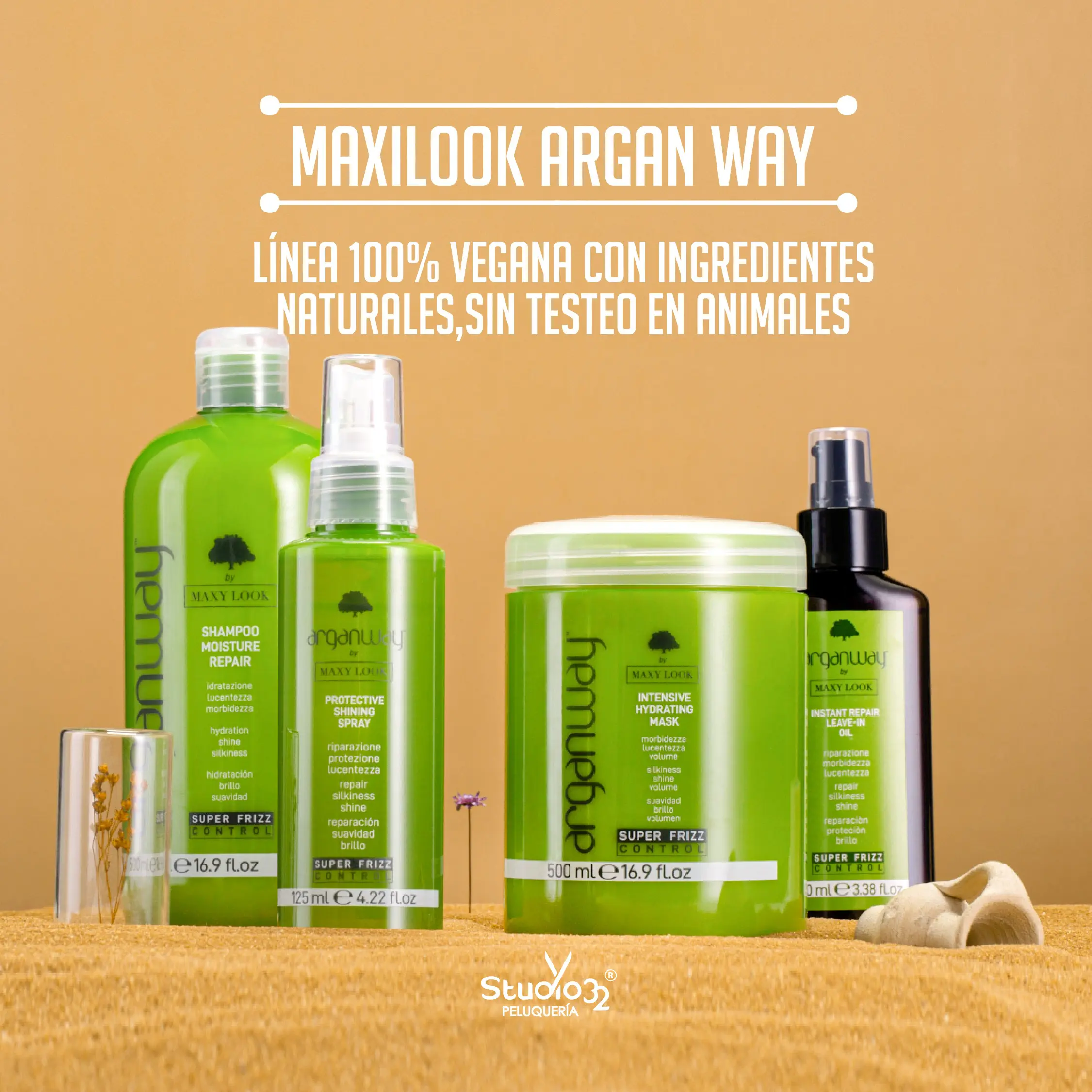 ARGAN WAY kit 100% vegano